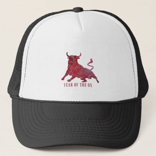 Year of the ox trucker hat