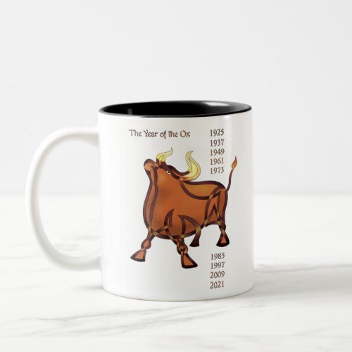 Year of the Ox Two_Tone Coffee Mug