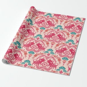 Year Of The Ox Wrapping Paper