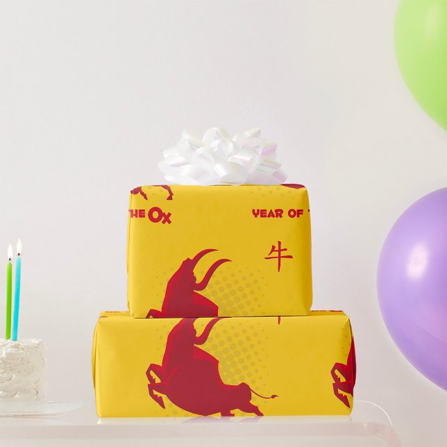 Year Of The Ox Wrapping Paper (Creator Uploaded)