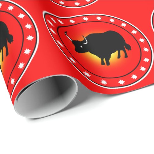 Year of the Ox Wrapping Paper