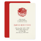 Chinese Celebrations Wedding Invitation | Zazzle.com