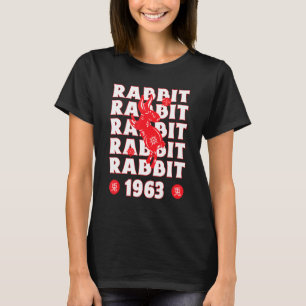 year of the rabbit 1963 aesthetic Harajuku graphic T-Shirt