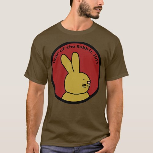 Year of the Rabbit 1975 Cute T_Shirt