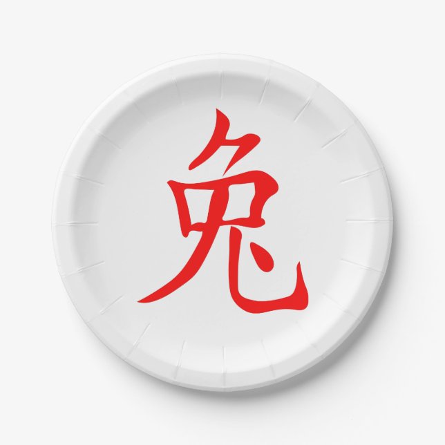 Year of the Rabbit 2023 Paper Plates (Front)