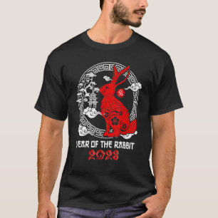Year of The Rabbit 2023 Zodiac Horoscope Chinese T-Shirt
