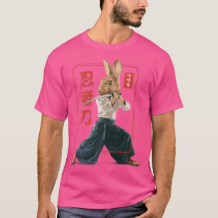 Year Of the Rabbit 2023 Zodiac Sign Samurai Rabbit T-Shirt