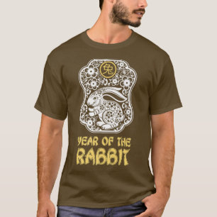 Year of The Rabbit 2023, Zodiac Tiger Chinese Zodi T-Shirt