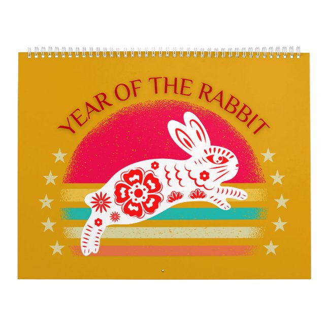 YEAR OF THE RABBIT   CALENDAR (Cover)