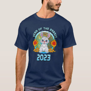 Year Of The Rabbit Chinese Lunar Year 2023 Horosco T-Shirt