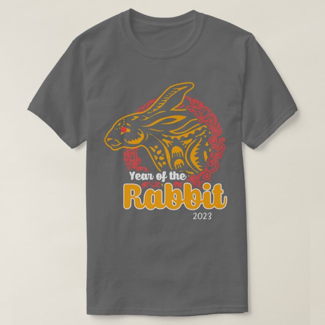 Year Of The Rabbit Chinese New Year 2023 Premium T T-Shirt (Design Front)