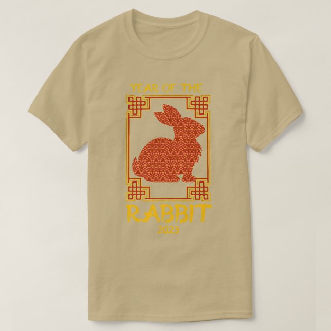 Year Of The Rabbit Chinese New Year 2023 Premium T T-Shirt (Design Front)