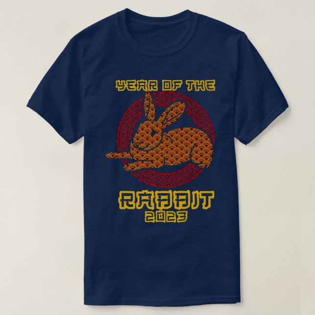 Year Of The Rabbit Chinese New Year 2023 Premium T T-Shirt (Design Front)