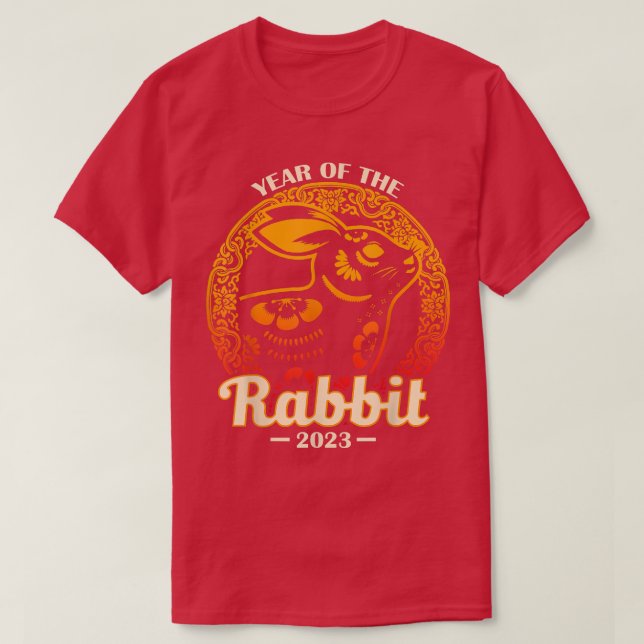 Year Of The Rabbit Chinese New Year 2023 T-Shirt 1 (Design Front)