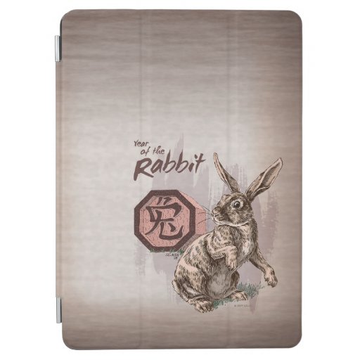 Year of the Rabbit Chinese Zodiac Art  iPad Air Cover