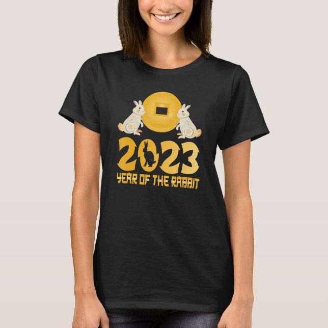 Year Of The Rabbit Happy Chinese New Year 2023 T-Shirt (Front)