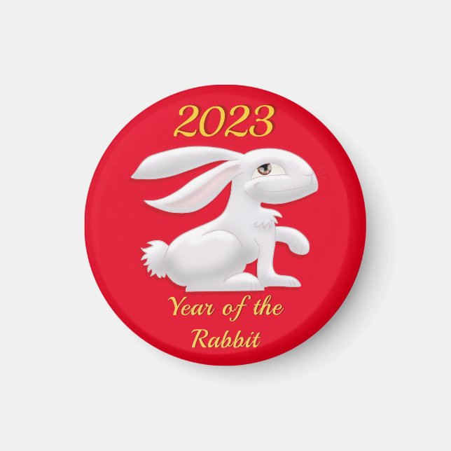 Year of the Rabbit Magnet (Front)