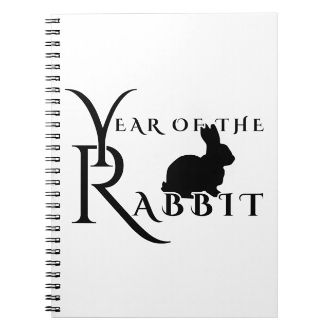 Year of the rabbit notebook (Front)