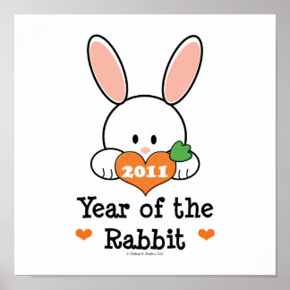 Year of the Rabbit Print