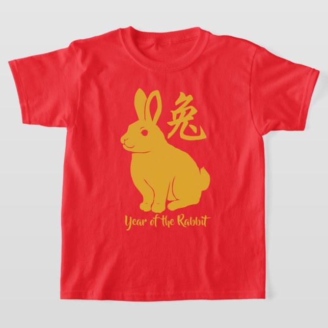 Year Of The Rabbit T-Shirt (Laydown)