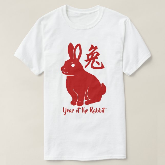 Year Of The Rabbit T-Shirt (Design Front)