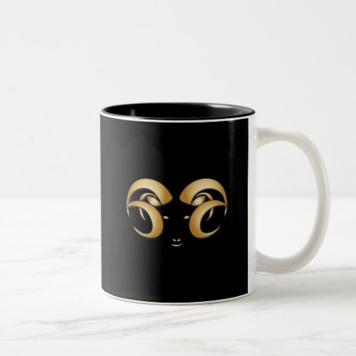 Year of the Ram  Sheep Two_Tone Coffee Mug