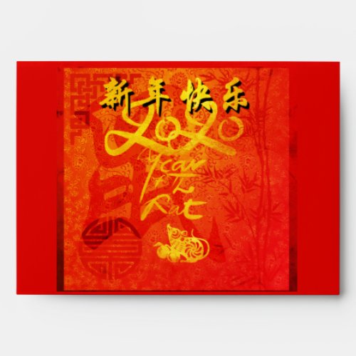 Year of the Rat 2020 Chinese Wishes Red Envelope