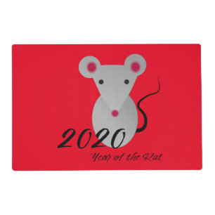 Year of the Rat 2020 Placemat