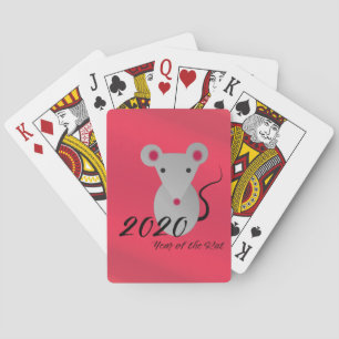 Year of the Rat 2020 Poker Cards