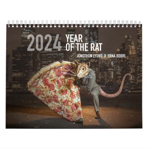 Year of the Rat 2024 Calendar