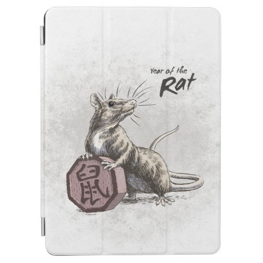 Year of the Rat Chinese Zodiac Art iPad Air Cover