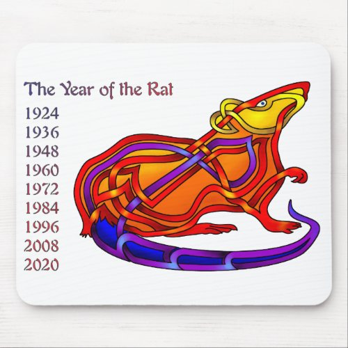 Year of the Rat Mouse Pad