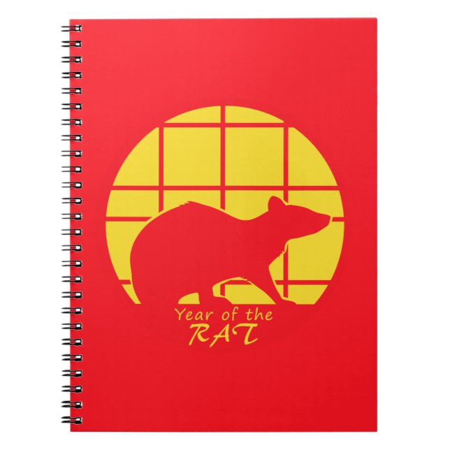 Year of the Rat Notebook (Front)