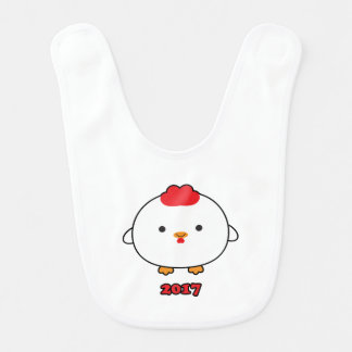 Year of the Rooster 2017 Baby Bib
