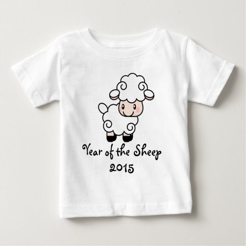 Year of the Sheep Baby T_Shirt