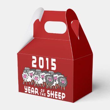Year Of The Sheep Ram Goat Favor Boxes by Year_of_The_Sheep at Zazzle