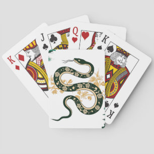 Year of the Snake 2025: A Year of Luck and Renewal Poker Cards