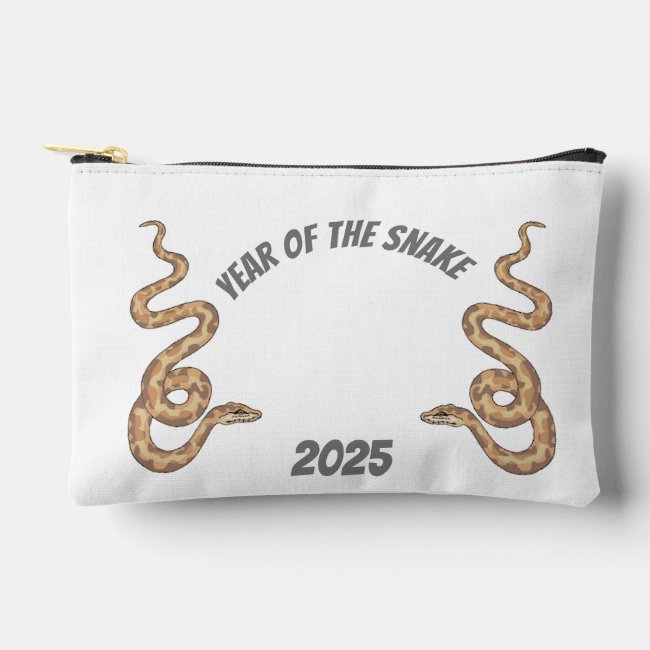 Year of the Snake 2025 Accessory Pouch