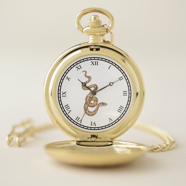 Year of the Snake 2025 New Year Pocket Watch