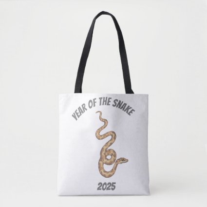 Year of the Snake 2025 Tote Bag