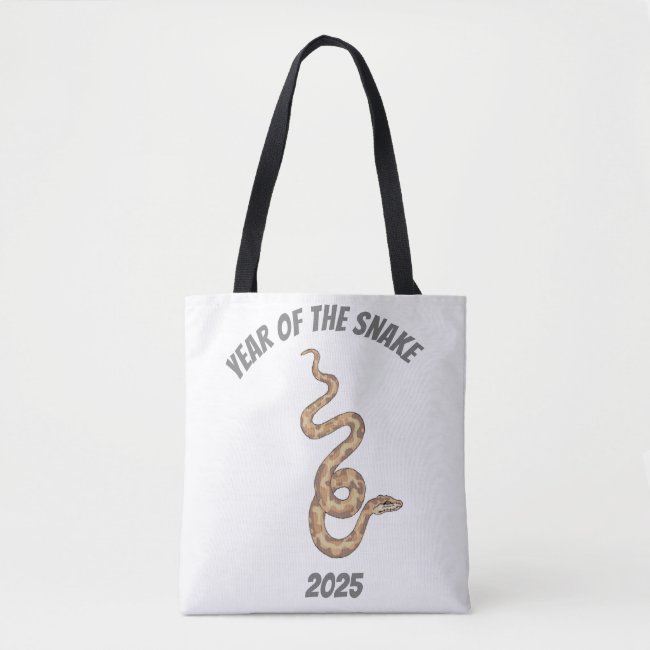 Year of the Snake 2025 Tote Bag