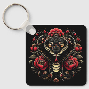 Year of the Snake 2025: Wisdom, Transformation Keychain