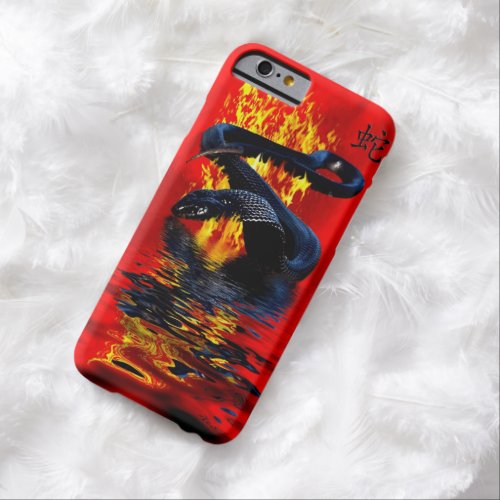 Year of the Snake Black Snake Chinese New Year Barely There iPhone 6 Case