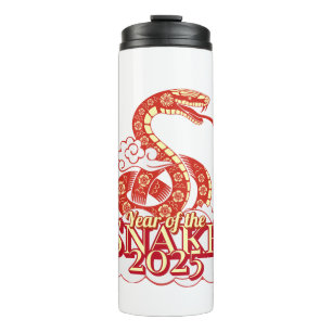 Year of the Snake Chinese New Year 2025 Thermal Tumbler