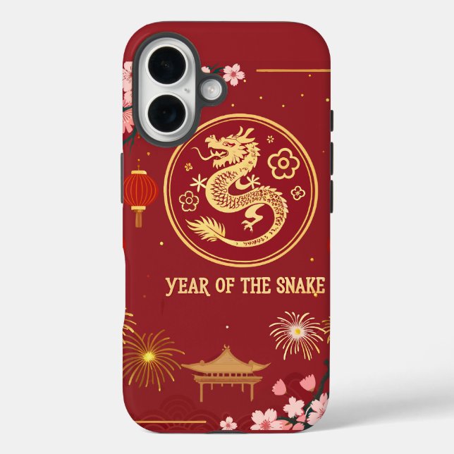 Year of the Snake Lunar New Year 2025 Case-Mate iPhone Case (Back)