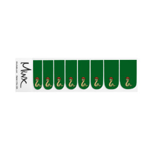 Year of the Snake Nails costume  Minx Nail Art