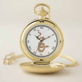 Year of the Snake Pocket Watch