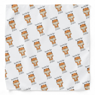 Year of the Tiger 2022 Bandana