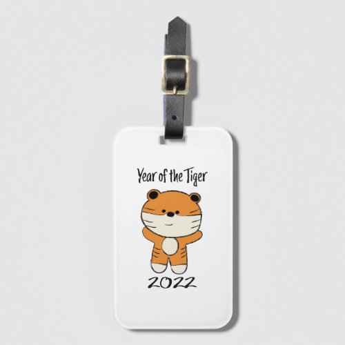 Year of the Tiger 2022 Luggage Tag