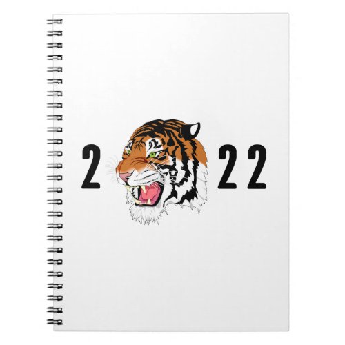 Year of the tiger 2022 notebook